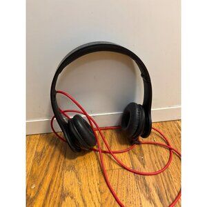 Beats By Dr. Dre Solo HD Headphones Wired On-Ear Black & Red